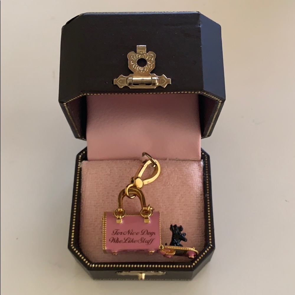 Juicy Couture Dog Carrier Charm